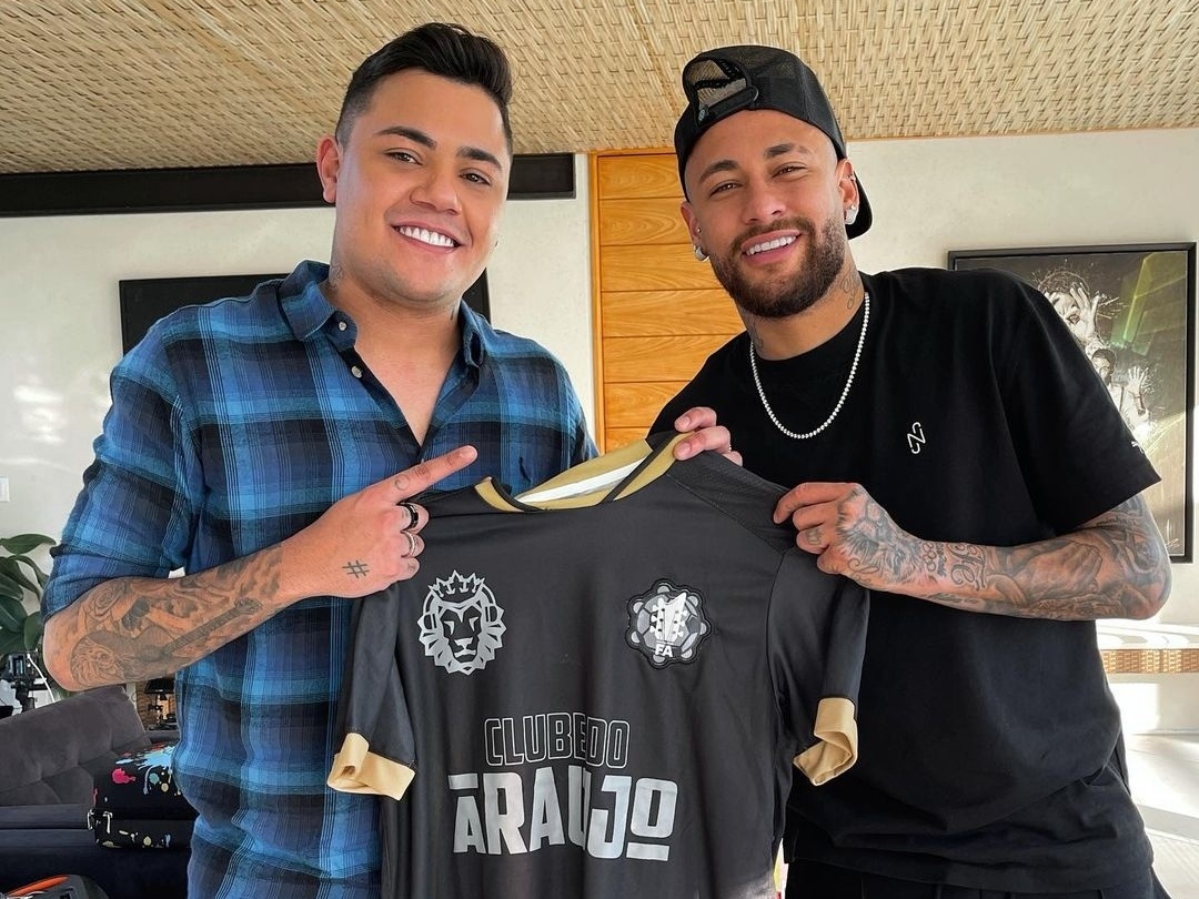 Felipe Araújo abre o jogo sobre como virou “parça” de Neymar