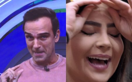 BBB 2022: Tadeu Schmidt faz piada após Jade fazer xixi na calça