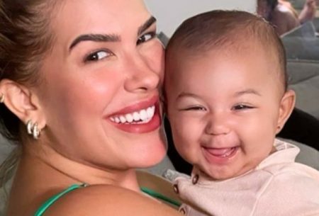 Lorena Improta exibe semelhança com Liz de quando ela era pequena; compare