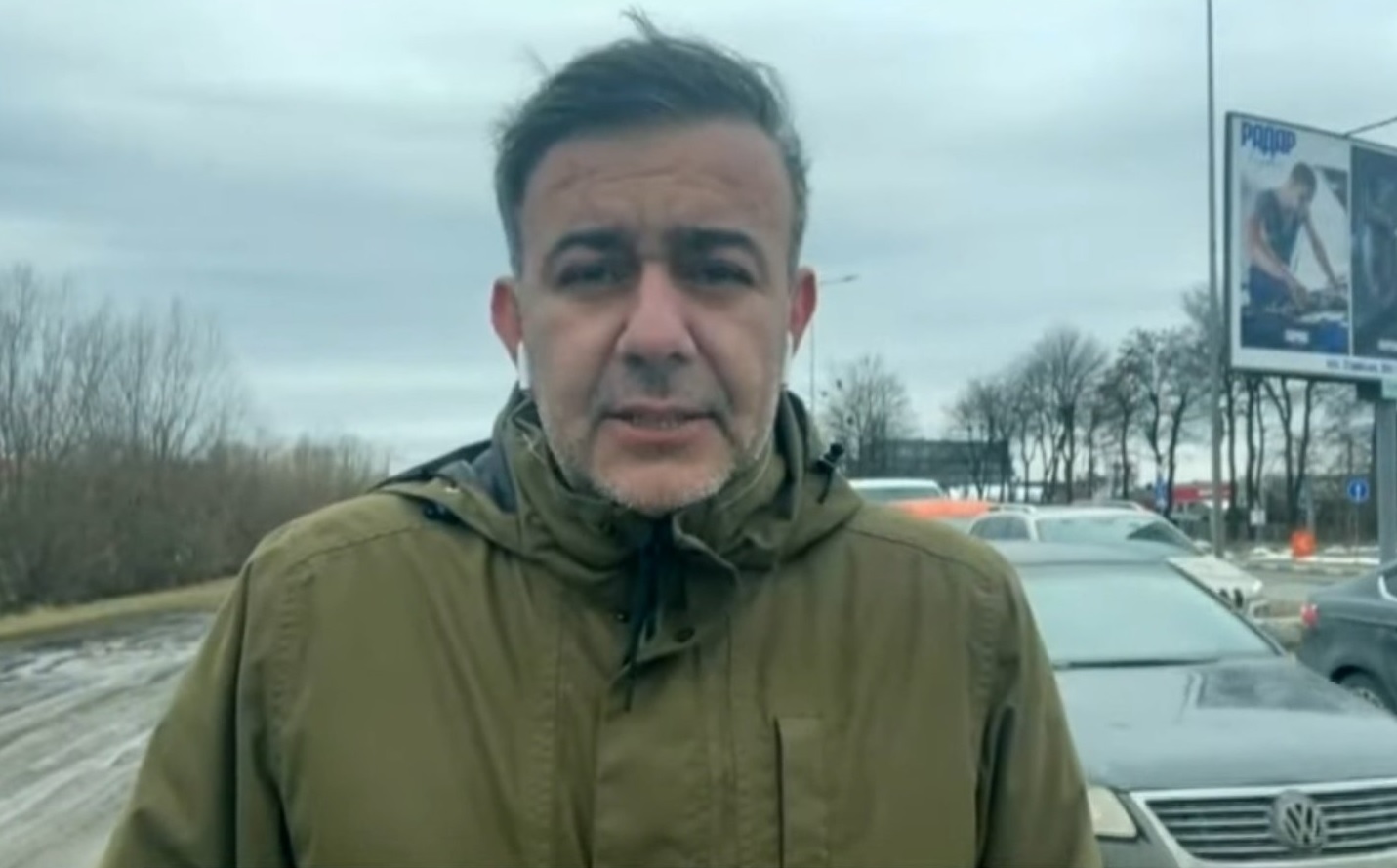 Sérgio Utsch exibe saga para sair de Kiev e emociona com relato
