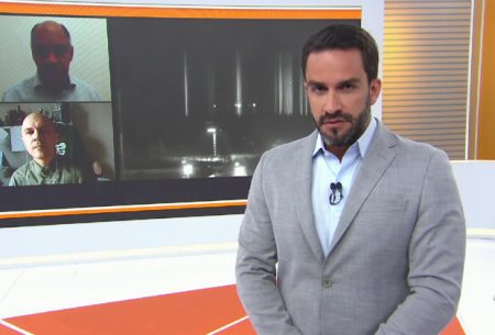 Apresentador da Band defende imprensa e rebate analista ao vivo sobre Guerra na Ucrânia