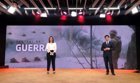 GloboNews encerra telejornal sobre guerra na Ucrânia mesmo na liderança