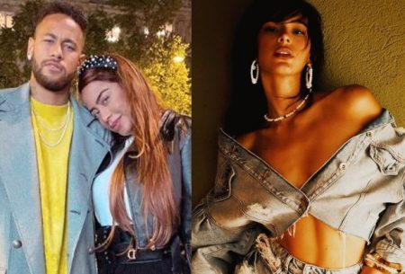 Irmã de Neymar, Rafaella Santos choca a todos ao comentar foto de Bruna Marquezine