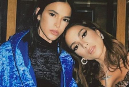 Após retomarem amizade, Anitta e Bruna Marquezine trocam declarações em Paris