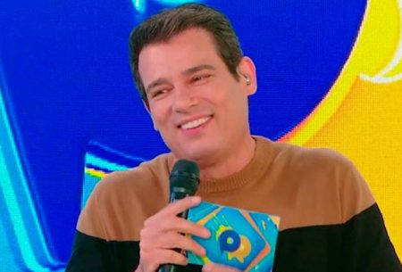 Celso Portiolli retorna à TV após retirar câncer e desabafa sobre saúde