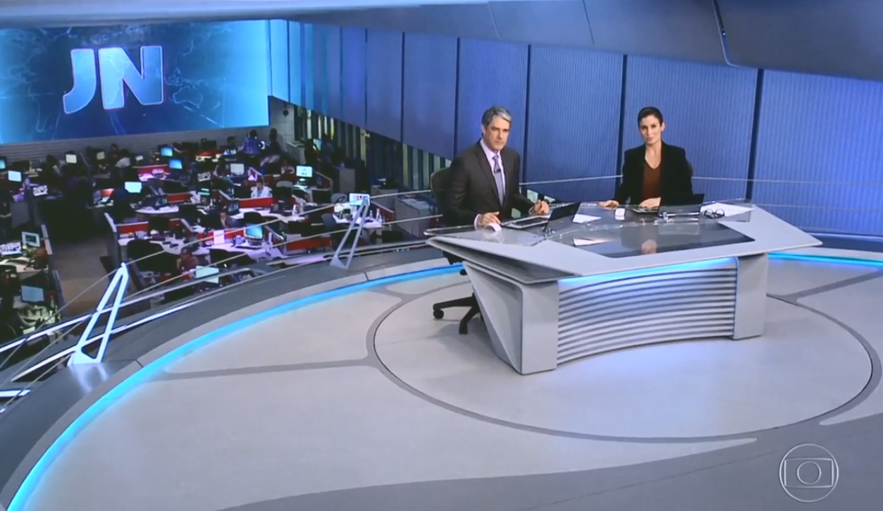 Globo reforma antigo estúdio do Jornal Nacional, mas faz mistério sobre nova atração