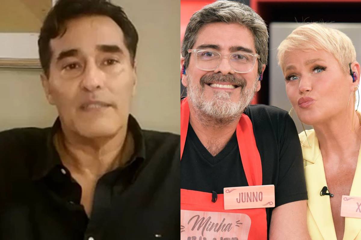 Luciano Szafir, ex de Xuxa, revela sua relação com Junno Andrade, atual da apresentadora