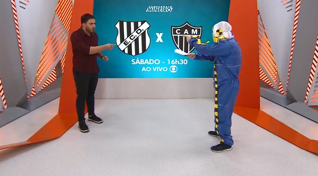 Brincadeira da Globo faz Atlético-MG barrar canal em entrevistas