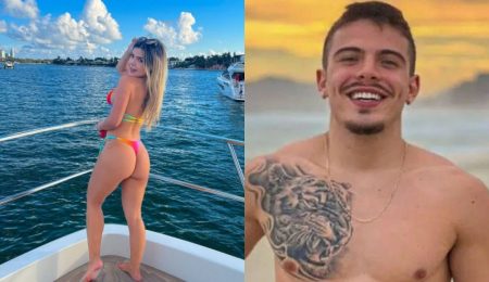 Influenciadora flagrada com Thomaz Costa diz que polícia é culpada por interromper relação sexual