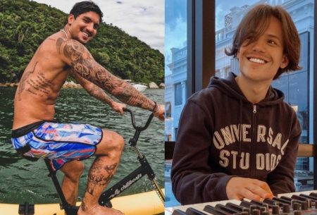 Solteiro, Gabriel Medina curte noitada com Saulo Poncio em Floripa