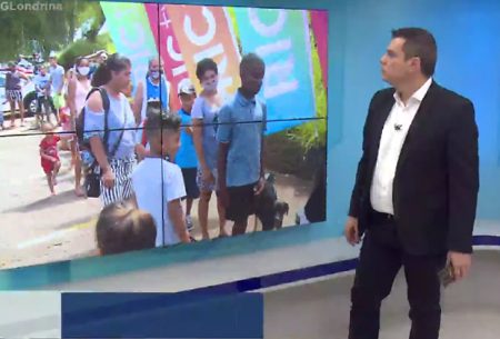 Ao vivo na Record, mulher diz que prefere assistir apresentador do SBT
