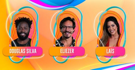 Enquete Paredão BBB 2022: Douglas Silva, Eliezer ou Laís? Quem você quer eliminar?