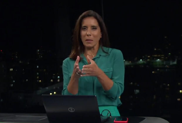 Telejornal da Globo sofre com falha ao vivo e âncora toma atitude