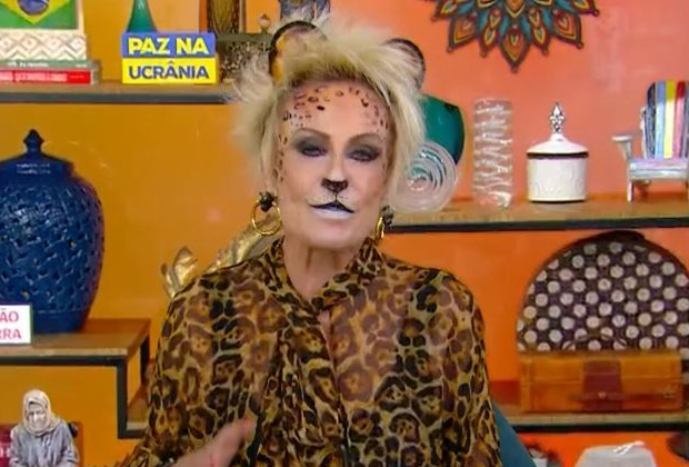Ana Maria Braga surge de onça para promover Pantanal e causa de novo na Globo