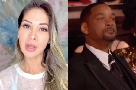 Maíra Cardi detona Will Smith após tapa em ator no Oscar e mostra indignação