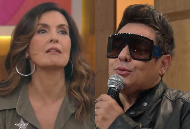 Na Globo, cantor deixa Fátima Bernardes sem graça ao divulgar streaming da Record