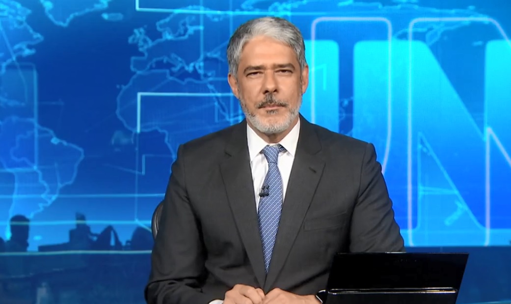 Globo se manifesta após rumores da saída de William Bonner do Jornal Nacional