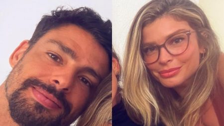 Cauã Reymond reúne ex e atual esposa em foto raríssima e choca web