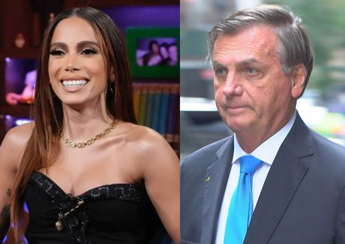 Anitta reage contra atitude de Bolsonaro com Leonardo DiCaprio e surpreende