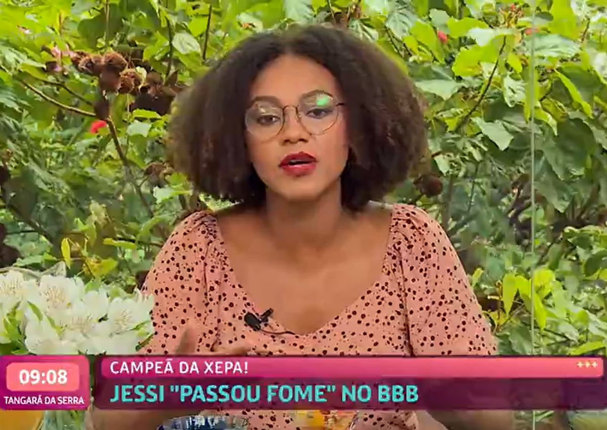 Após o BBB 2022, Jessi revela que passou fome na casa: “Barriga roncando”