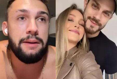 Chamado de “babaca”, Arthur Picoli rebate indireta do namorado de Carla Diaz