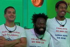 Arthur Aguiar, Douglas Silva e Paulo André no BBB 2022