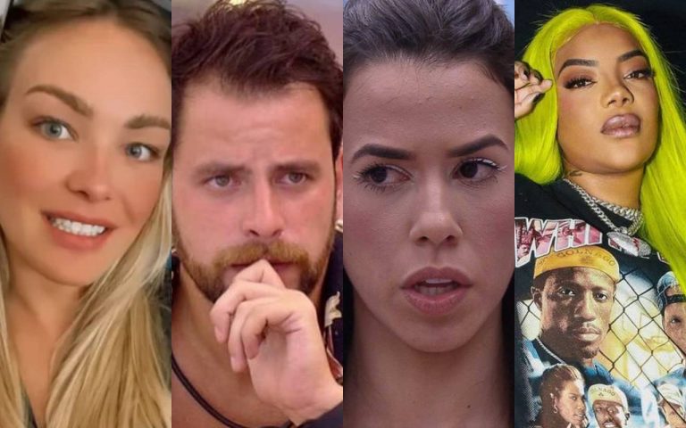 Bárbara, Gustavo e Larissa, do BBB 2022, causam na festa de Ludmilla