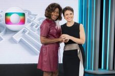 Glória Maria e Sandra Annenberg no Globo Repórter