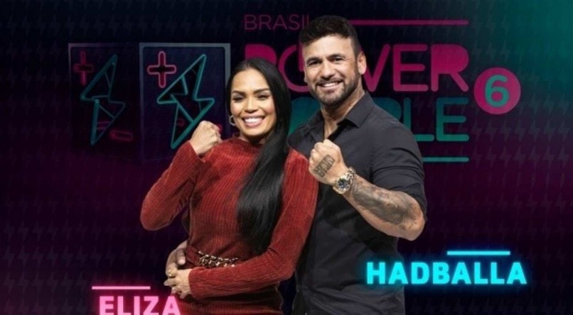 Hadballa e Eliza prometem encarar qualquer desafio no Power Couple 2022