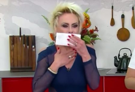 Ana Maria Braga engasga ao vivo e Mais Você é encerrado às pressas
