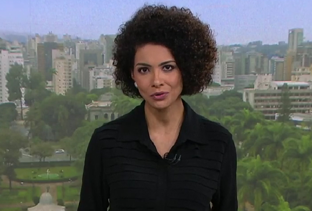 Apresentadora da Globo revela gravidez em telejornal ao vivo