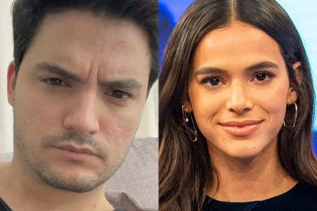 Felipe Neto manda recado para fã após pedido para namorar com Bruna Marquezine