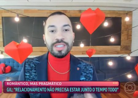 Gil do Vigor tenta arrumar namorado no Mais Você e desabafa