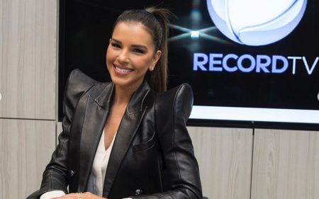 Mariana Rios celebra apresentação do Ilha Record: “Nova história”