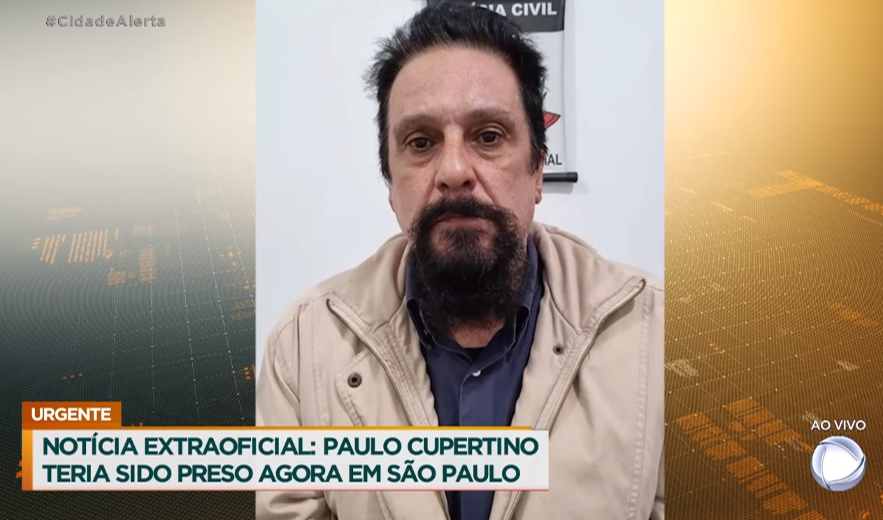 Com prisão de Paulo Cupertino, Cidade Alerta SP supera audiência de Reis