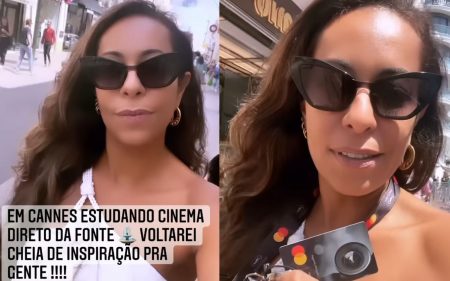 Samantha Schmütz debocha em Cannes após polêmica com Juliette