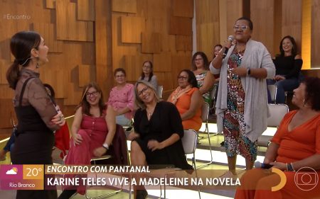 Globo libera plateia sem máscara no Encontro e no Domingão