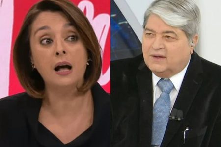 Catia Fonseca surpreende Datena com atitude misteriosa no aniversário do jornalista