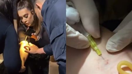Naiara Azevedo é atendida às pressas no camarim após passar mal em show