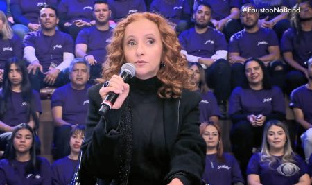 No Faustão, Gorete Milagres não perdoa e alfineta o SBT