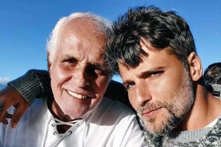 Bruno Gagliasso celebra aniversário do pai e revela ensinamento