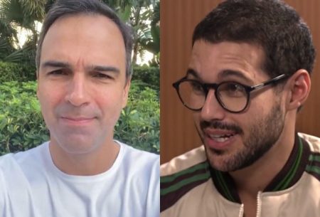 Tadeu Schmidt faz discurso para Rodrigo Mussi no Fantástico e provoca comoção