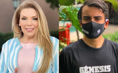 Simony pede R$ 100 mil a Dudu Camargo por importunação sexual