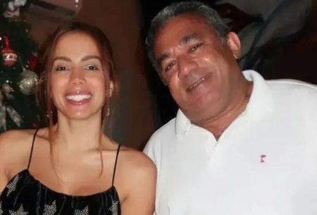 No hospital, pai de Anitta se emociona ao receber mensagem de Lewis Hamilton