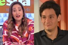 Sonia Abrão e Bruno Luperi, autor de Pantanal