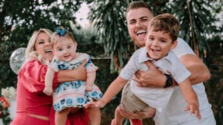 Filhos de Zé Neto chamam a atenção por fofura extrema com looks juninos