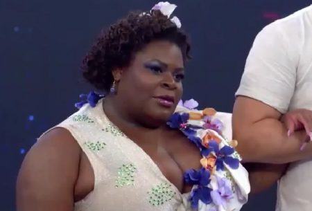 Jojo Todynho é pega de surpresa com marido no Domingão e dispara: “Hoje é chicote!”