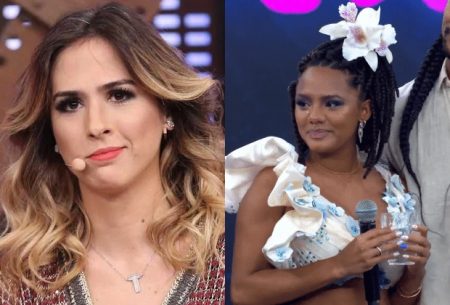 Tatá Werneck sai em defesa de Jéssica Ellen após polêmica no Domingão