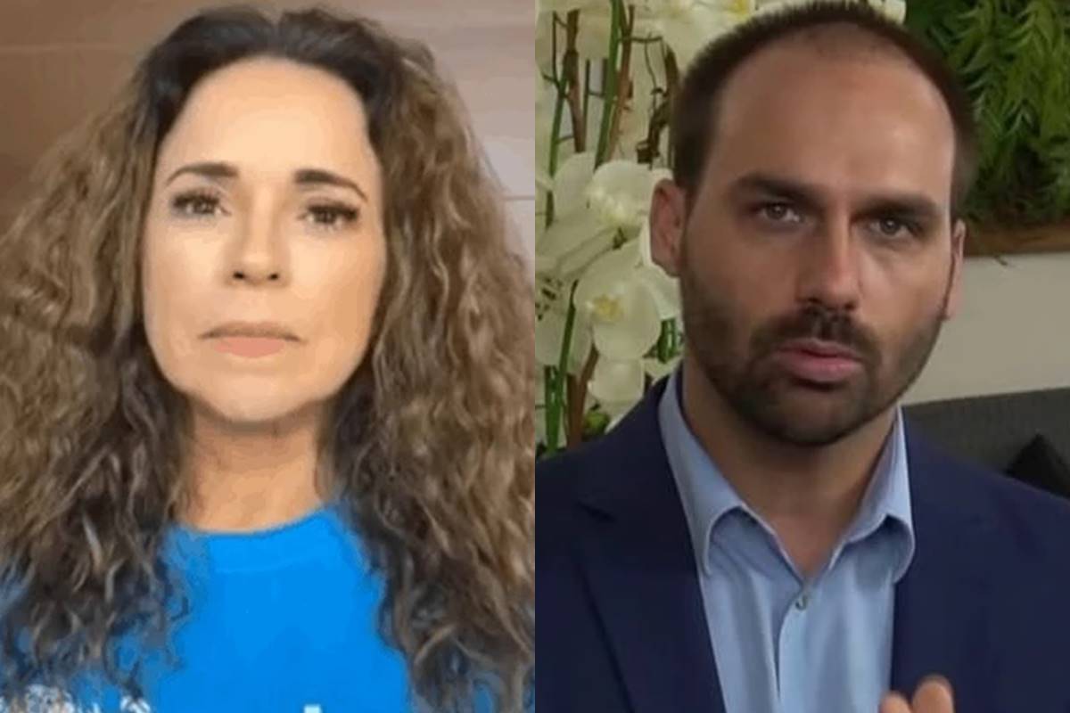 Daniela Mercury abre processo contra Eduardo Bolsonaro por difamação e fake news