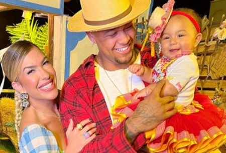 Lorena Improta impressiona ao mostrar semelhanças de filha com Léo Santana: “Pari meu marido”